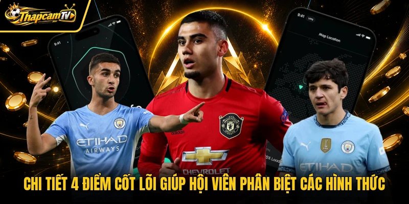 Chi tiết 4 điểm cốt lõi giúp hội viên phân biệt các hình thức