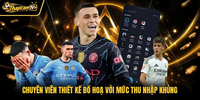 Chuyên viên thiết kế đồ hoạ với mức thu nhập khủng