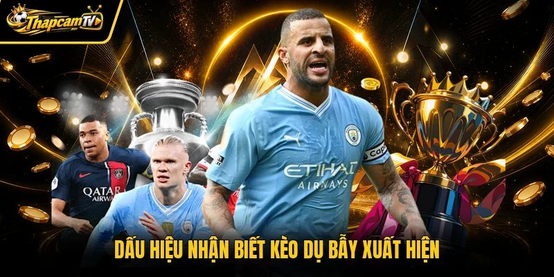 Dấu hiệu nhận biết kèo dụ bẫy xuất hiện