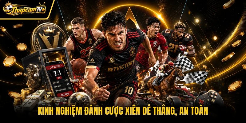 Kinh nghiệm đánh cược xiên dễ thắng, an toàn