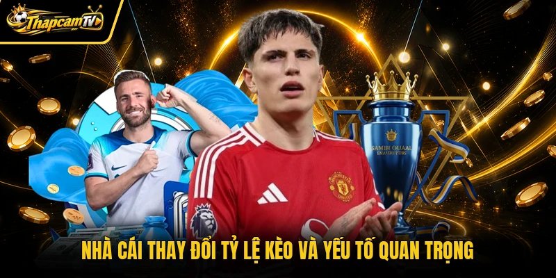 Nhà cái thay đổi tỷ lệ kèo và yếu tố quan trọng