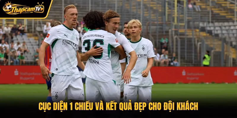 Cục diện 1 chiều và kết quả đẹp cho đội khách